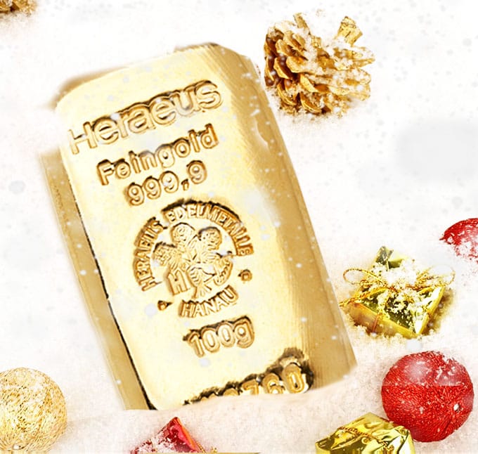 Auvesta Edelmetalle AG: Mit Gold als Investment und als Weihnachtsgeschenk optimistisch in die Zukunft schauen